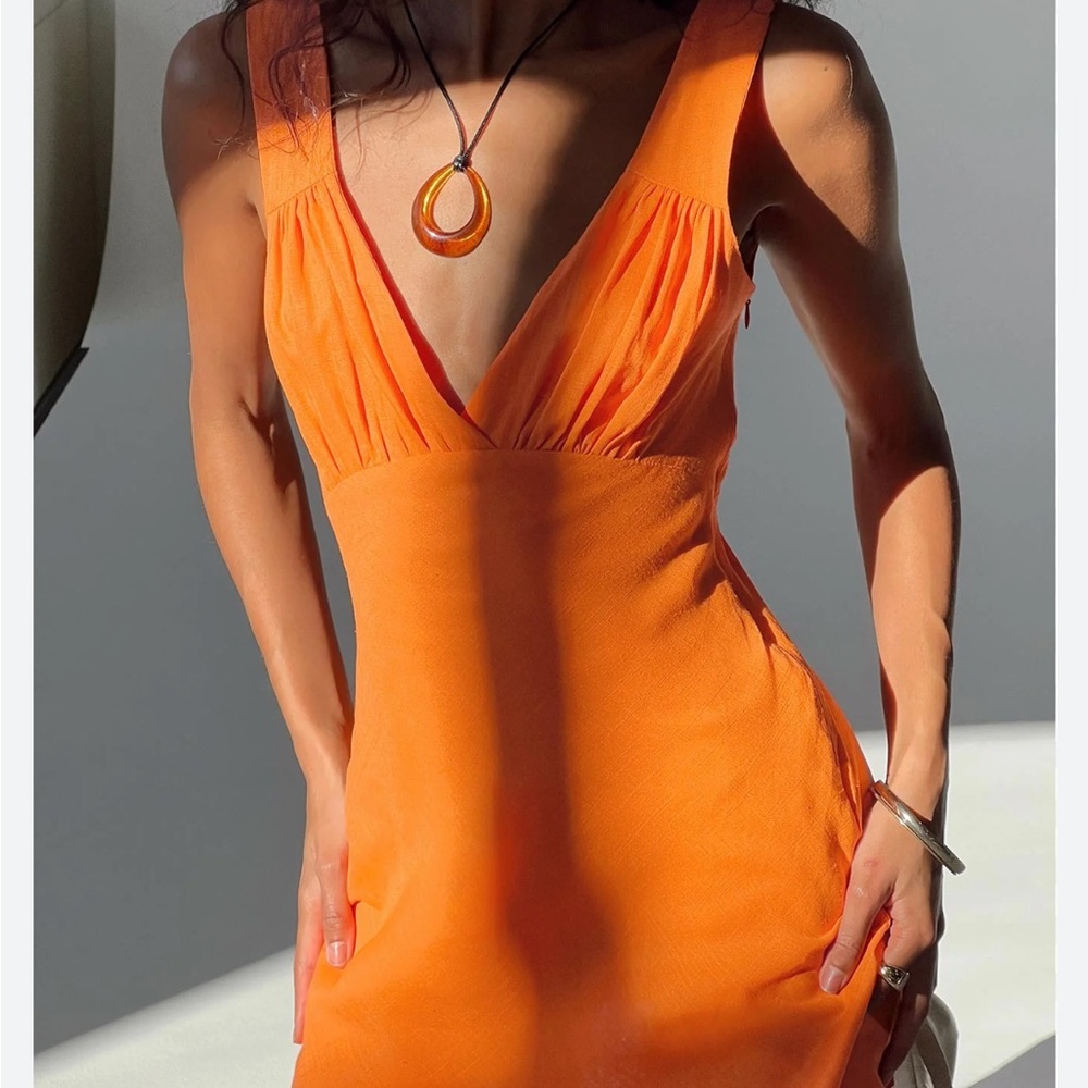 Princess Polly Orange Mini Dress